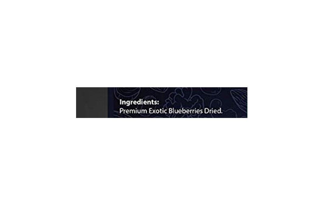 Nuticious Blueberries Dried    Pack  250 grams